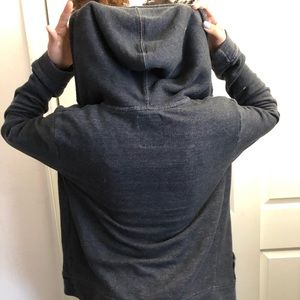 Gray Zip up